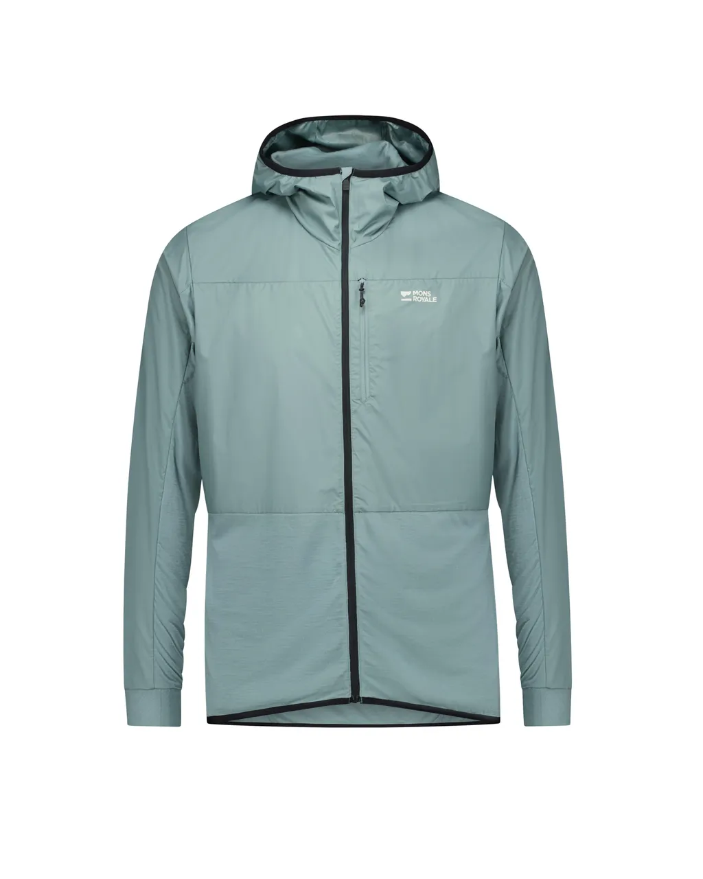 100769-1171-891-201 Mens Diversion Merino Wind Jacket Desert Sage