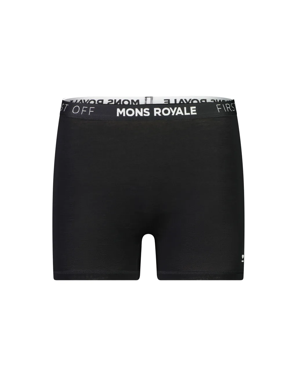 100041-1169-001-201 Womens Hannah Merino Hot Pant Black