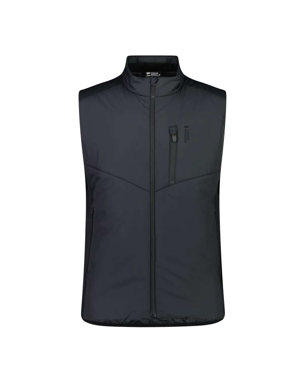 100661-1165-001-201 Mens Arete Merino Insulated Vest Black