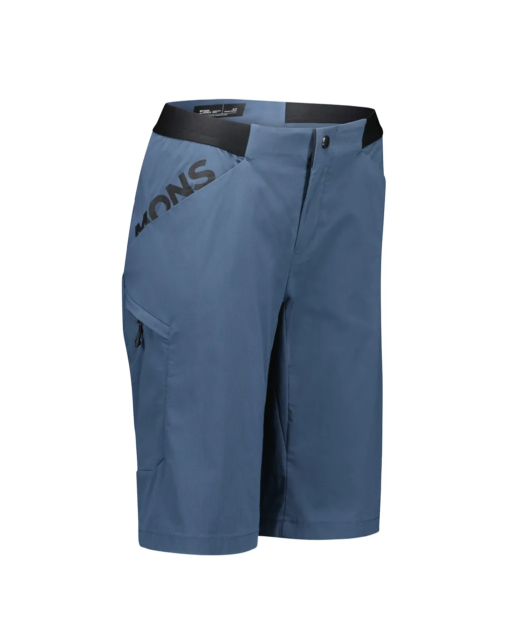 100774-1165-878-201 Womens Diversion Merino Trail Shorts Abyss