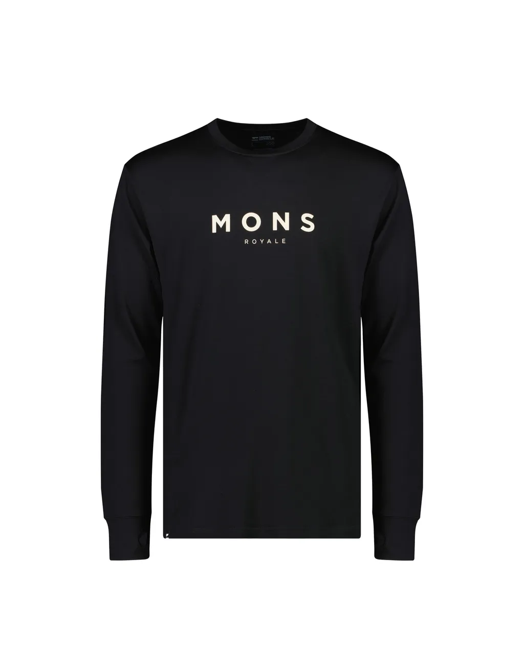 100685-1139-001-201 Mens Yotei Merino Classic Long Sleeve Black
