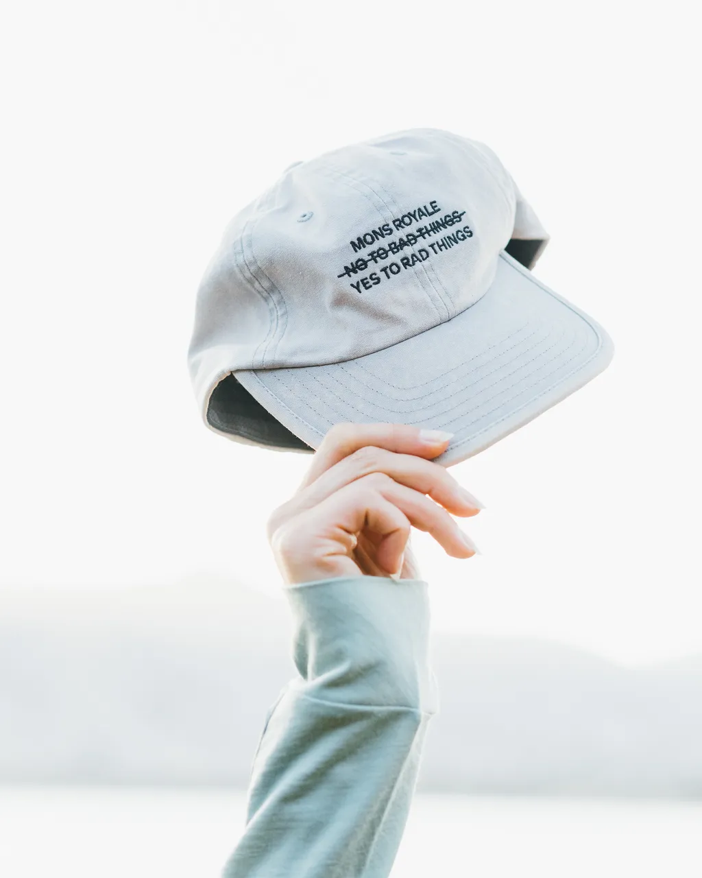 100124-1264-795-402 Unisex Roam 6 Panel Cap Storm Grey