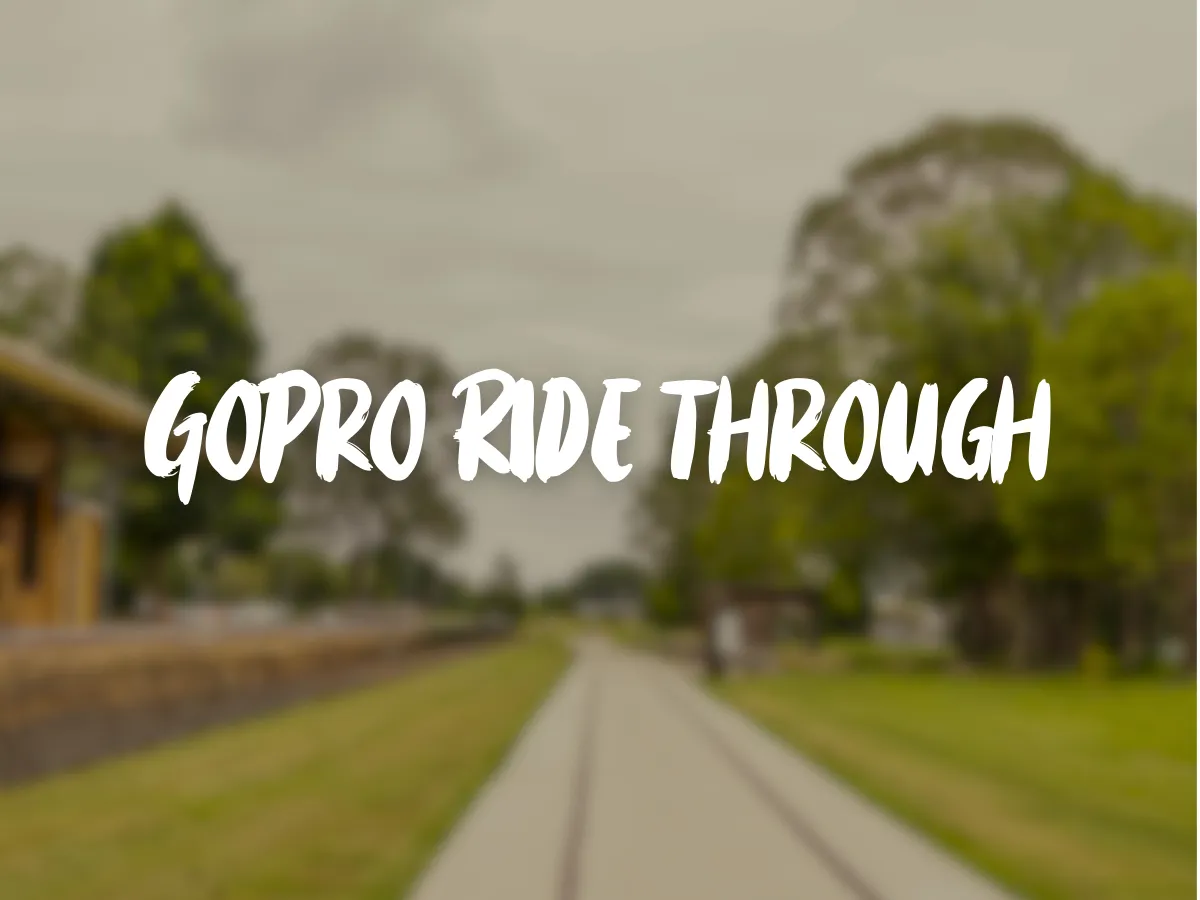 Album cover GoPro ride through