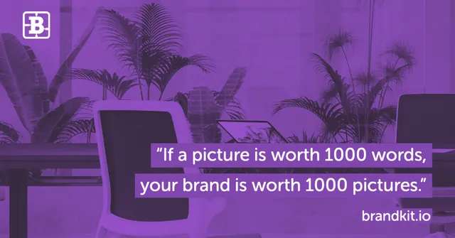 1000 pictures purple bg social linkedin post