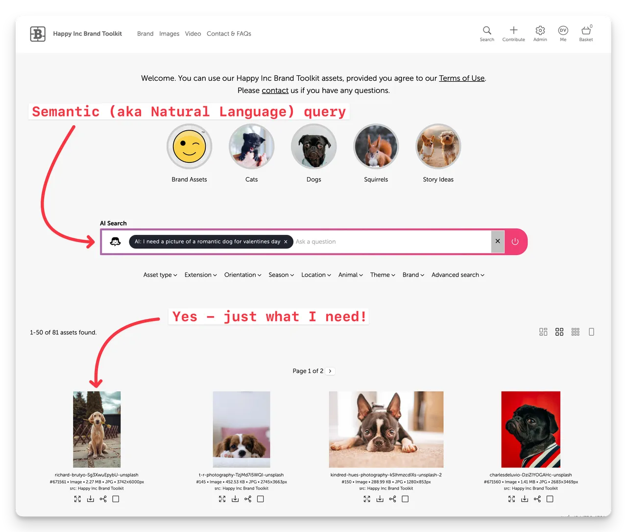 Brandkit Semantic Search Example@2x