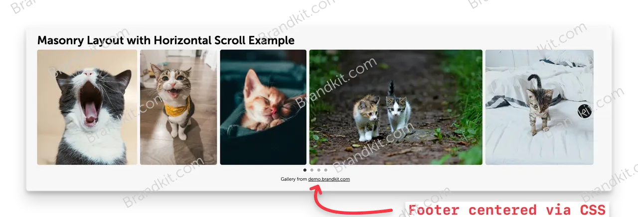 BK Gallery with Masonry and Hor scroll