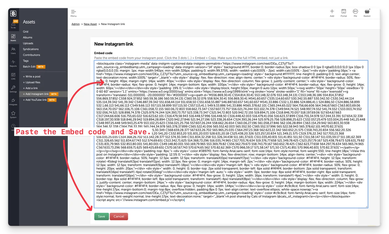 instagram-post-paste-code