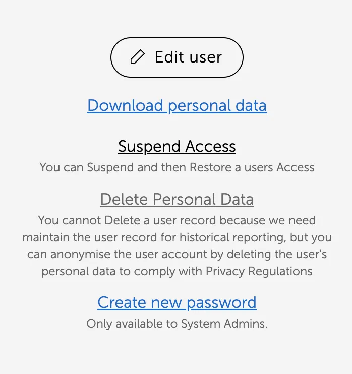 Sys Admin Create Password