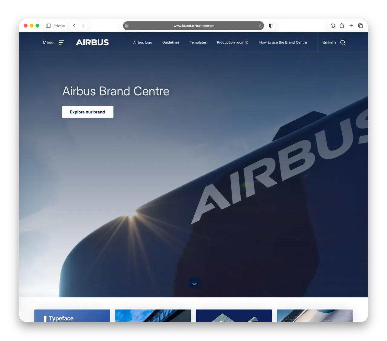 Airbus Brand Centre Brand Guidelines Example@2x