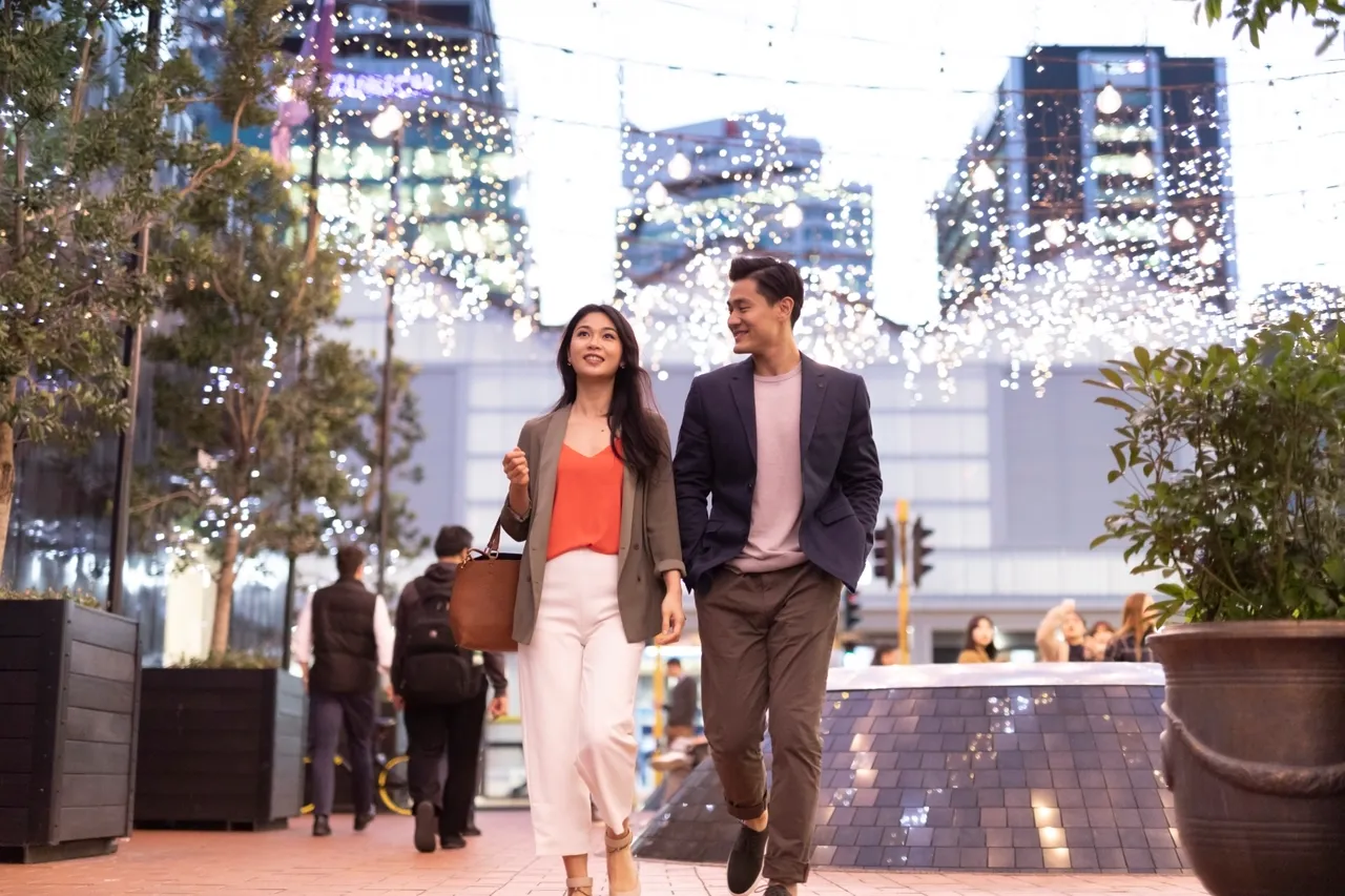 Evening in Britomart