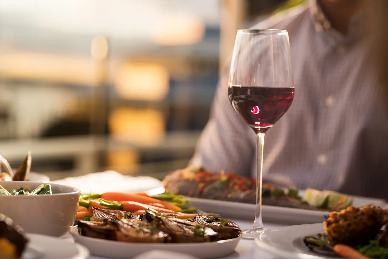 Whole snapper dining experience with wine