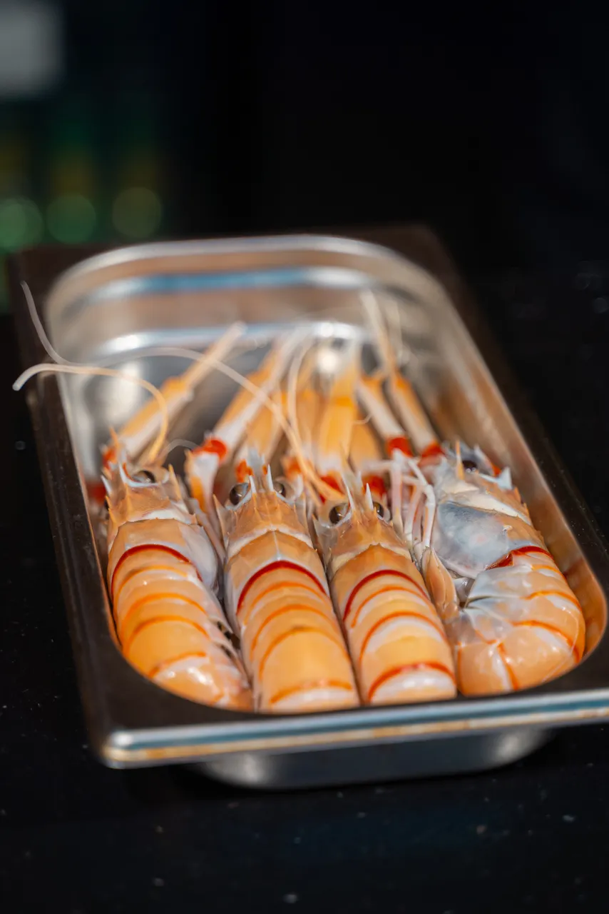 Scampi Ready For Cooking