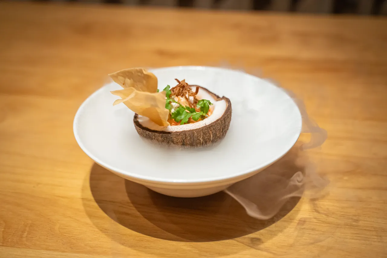 Coconut Salmon Ika Mata