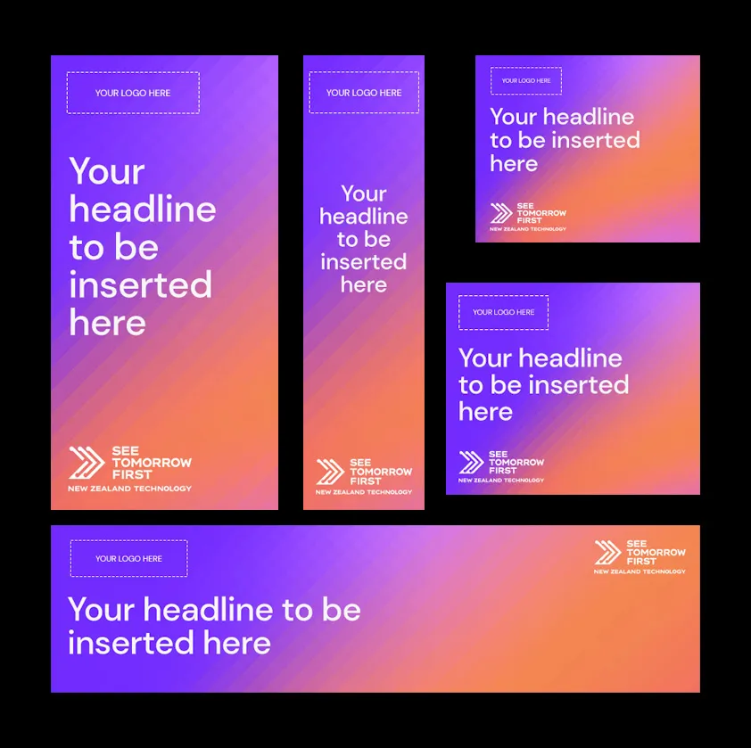 Digital Banner Pixel Templates - See Tomorrow First