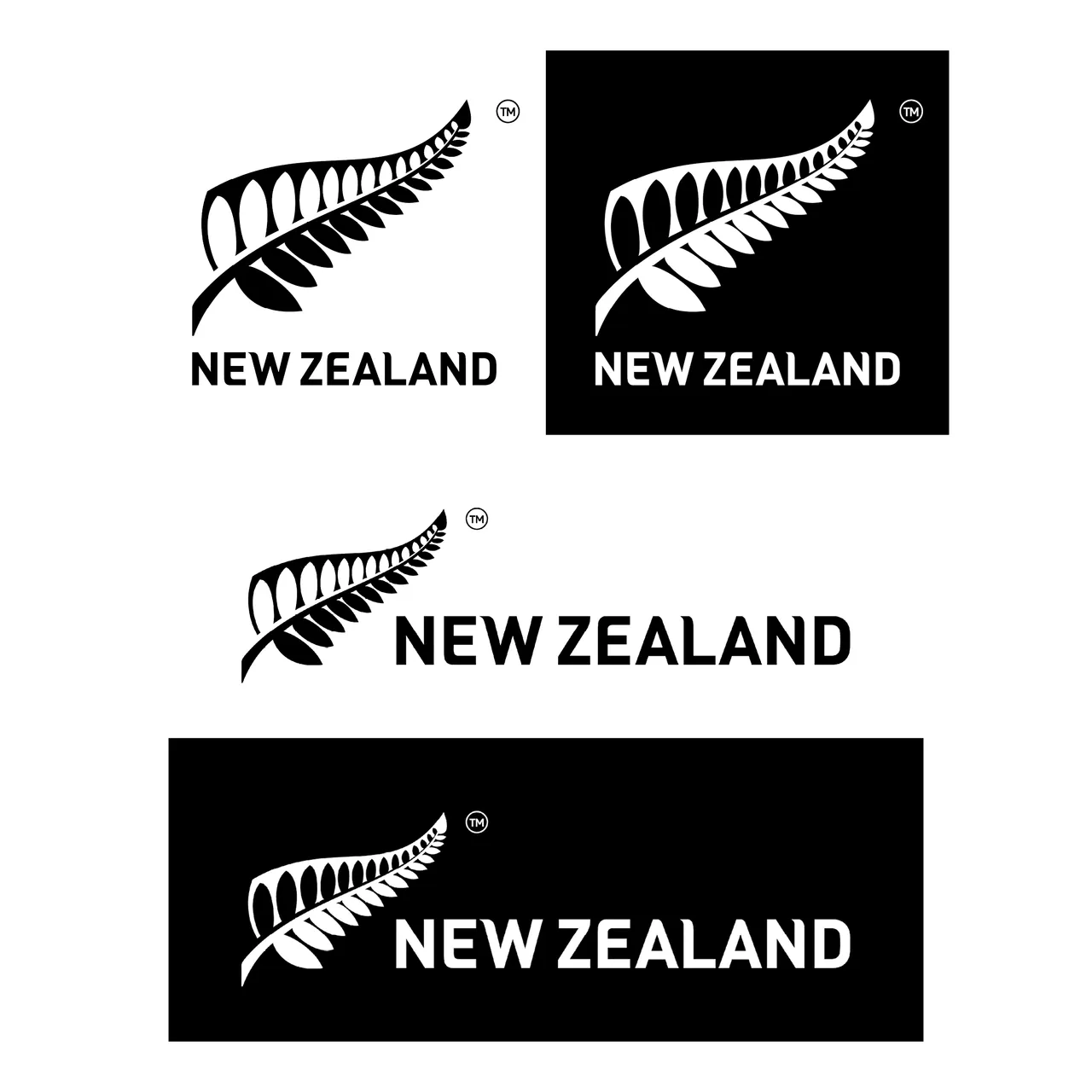 New Zealand Story Toolkit - FernMark Masterbrand Logos