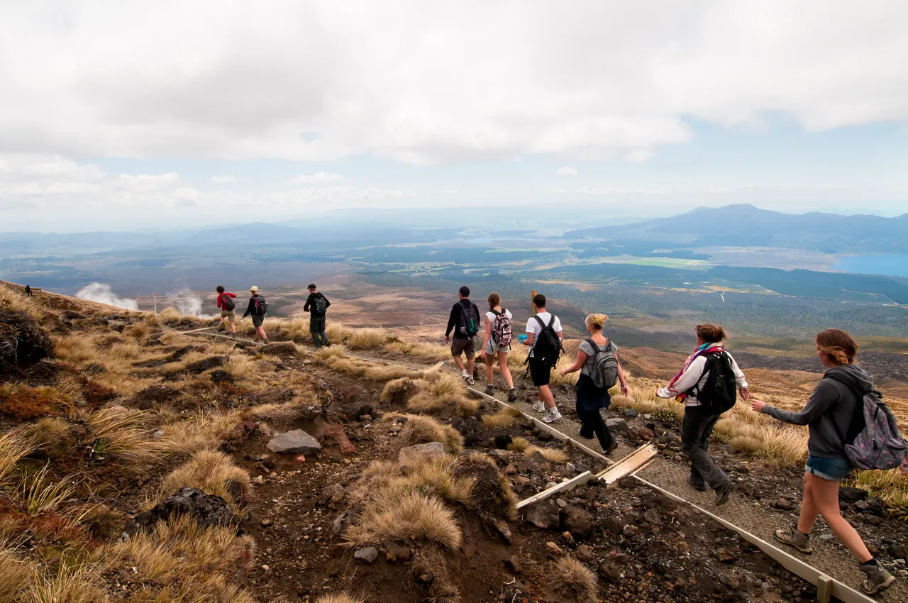 Tongariro Apline Crossing - Ruapehu