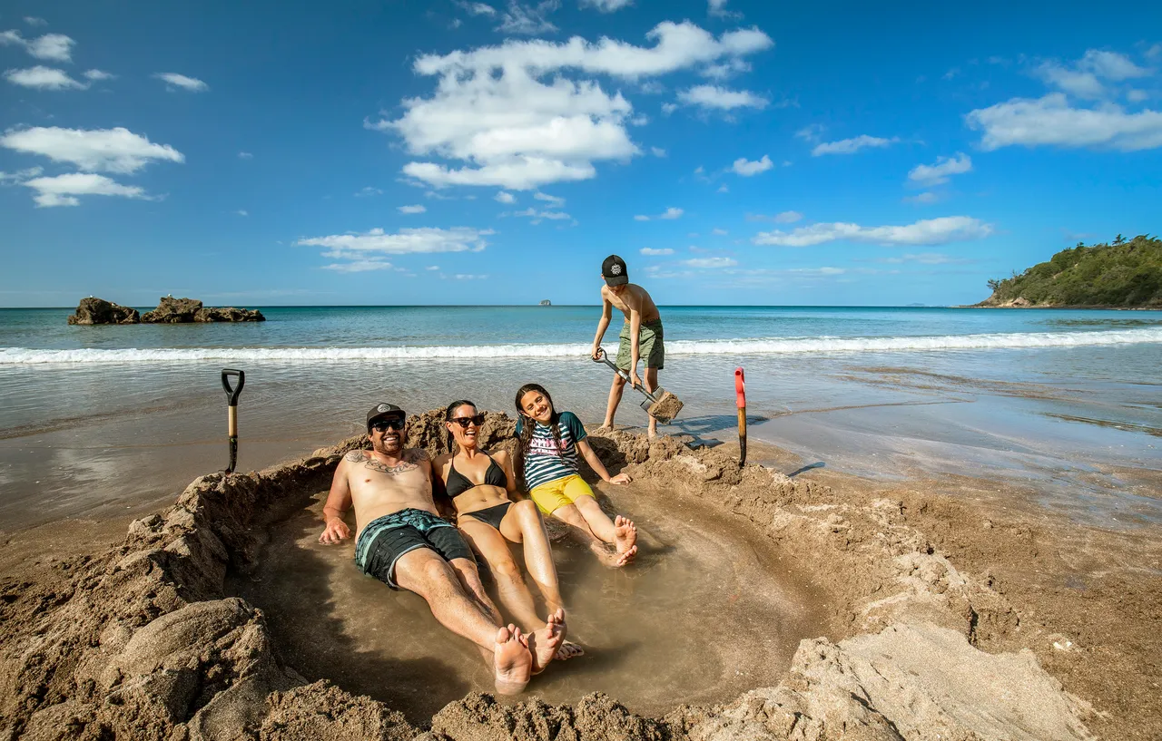 Hot Water Beach - The Coromandel