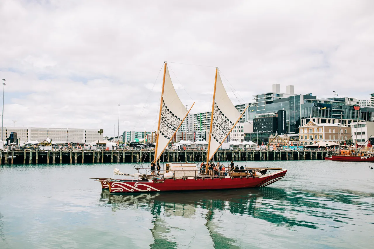 Exploring Auckland's Waterfront on a Waka