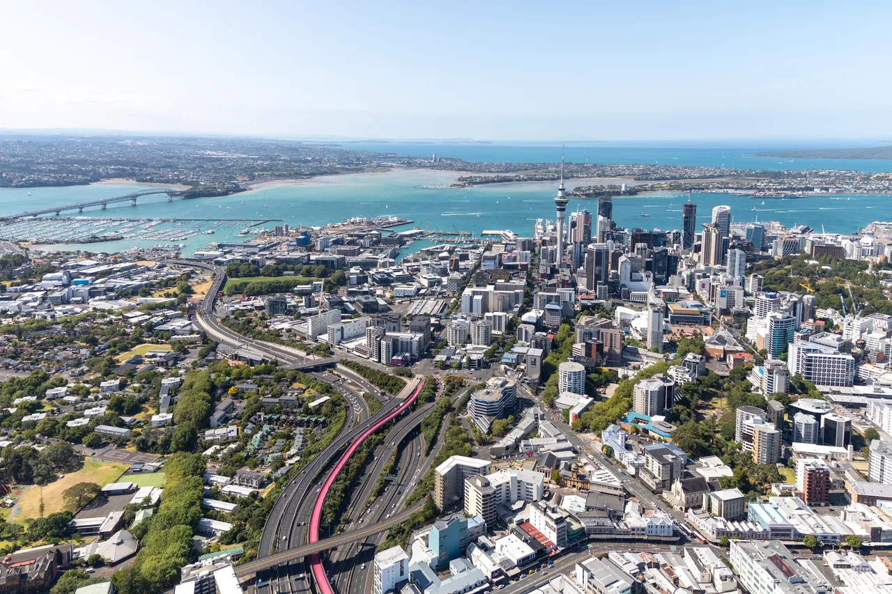 Auckland City and surrounding suburbs
