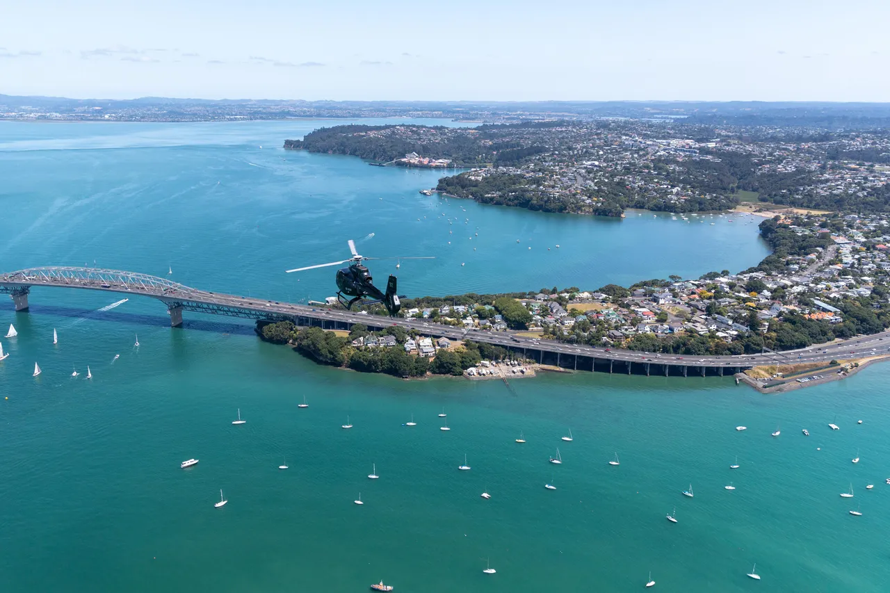 Auckland Harbour Bridge and North Shore