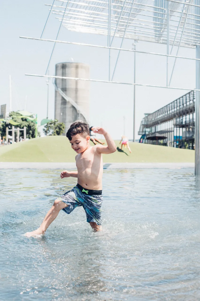Silo Park Splash Pool