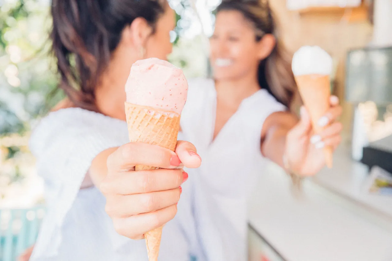 Gelato on Waiheke Island
