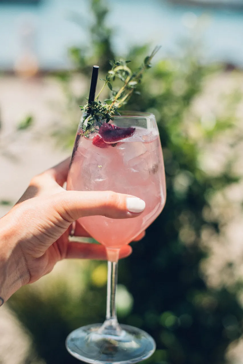 Cocktails in the sunshine