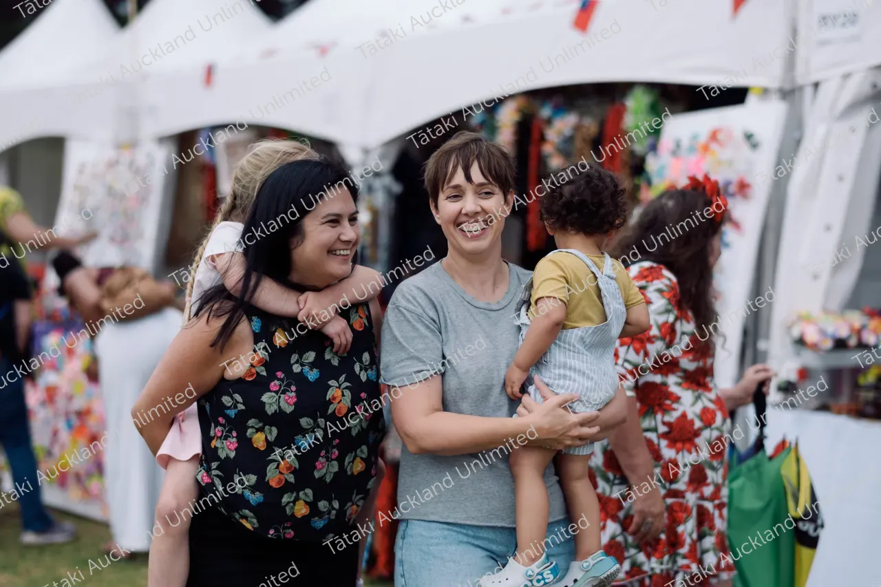 Family enjoys stalls at Pasifika Festival 9
