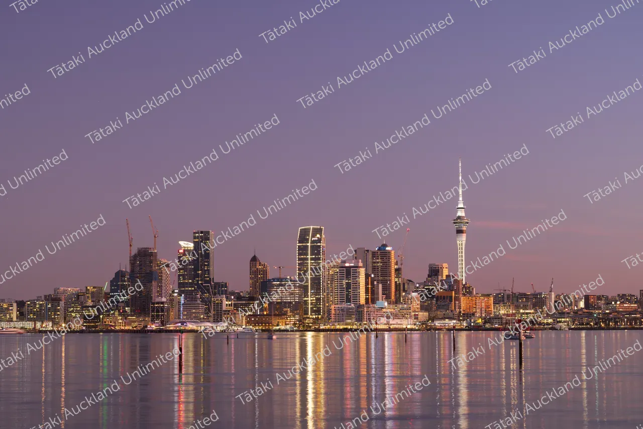 Cityscape at Dusk