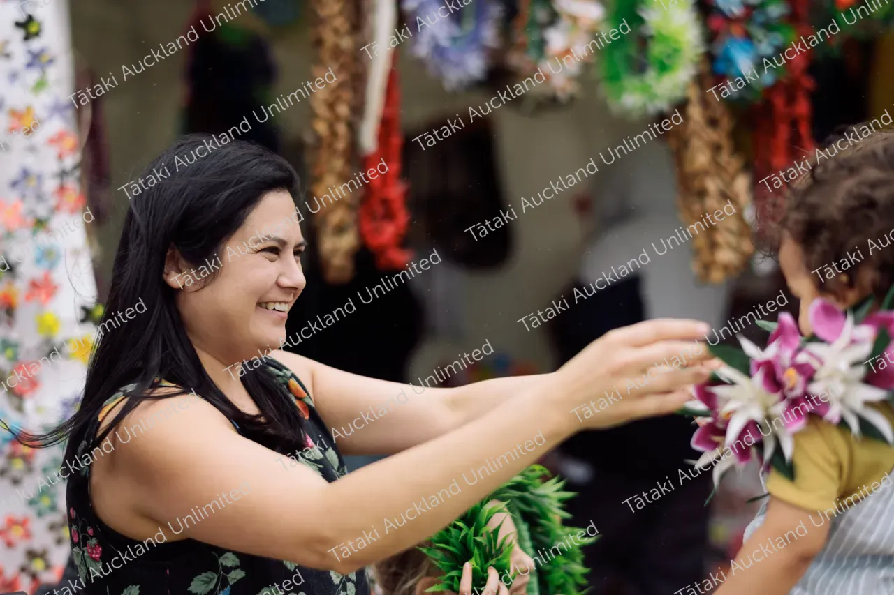 Family enjoys stalls at Pasifika Festival 4