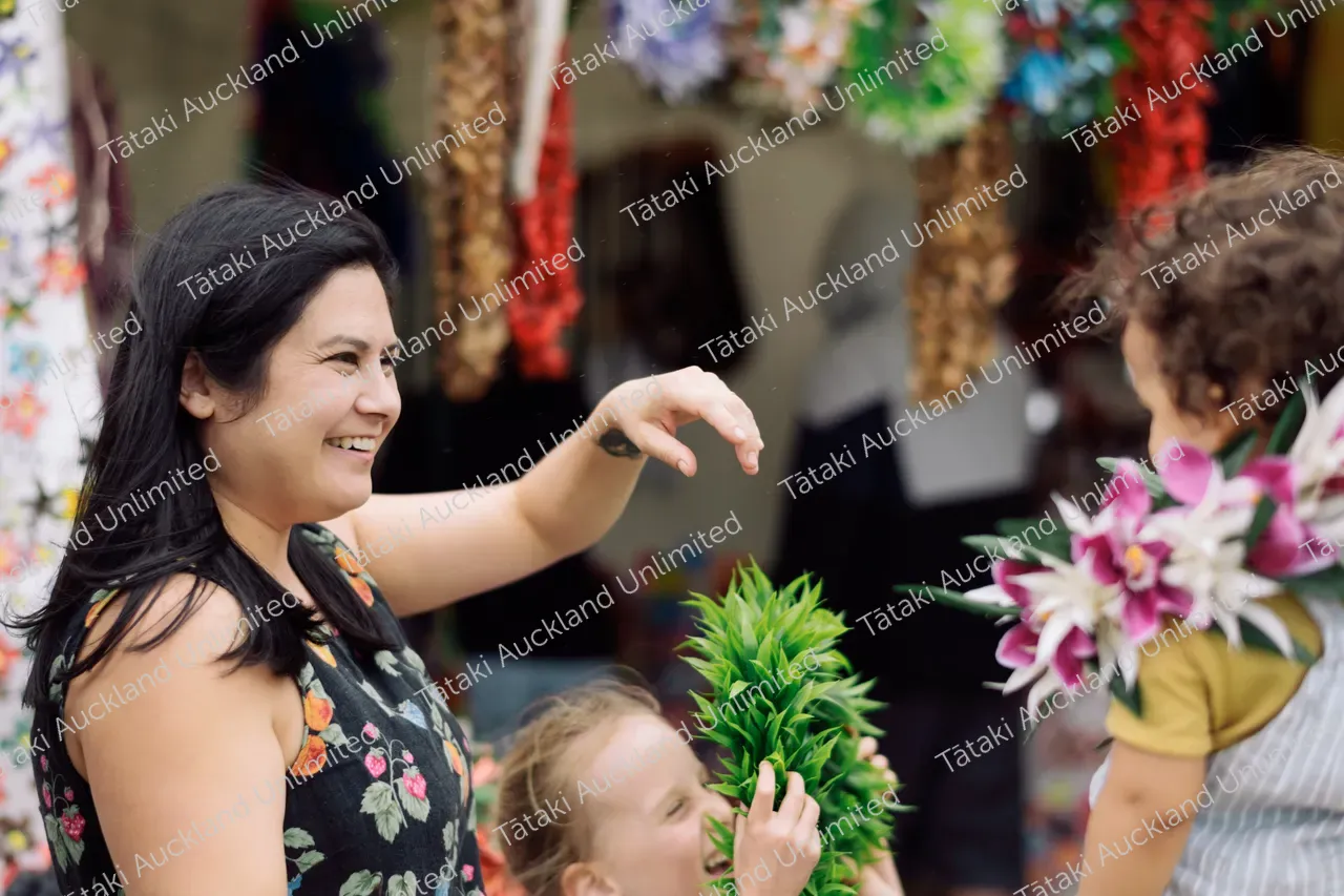 Family enjoys stalls at Pasifika Festival 5
