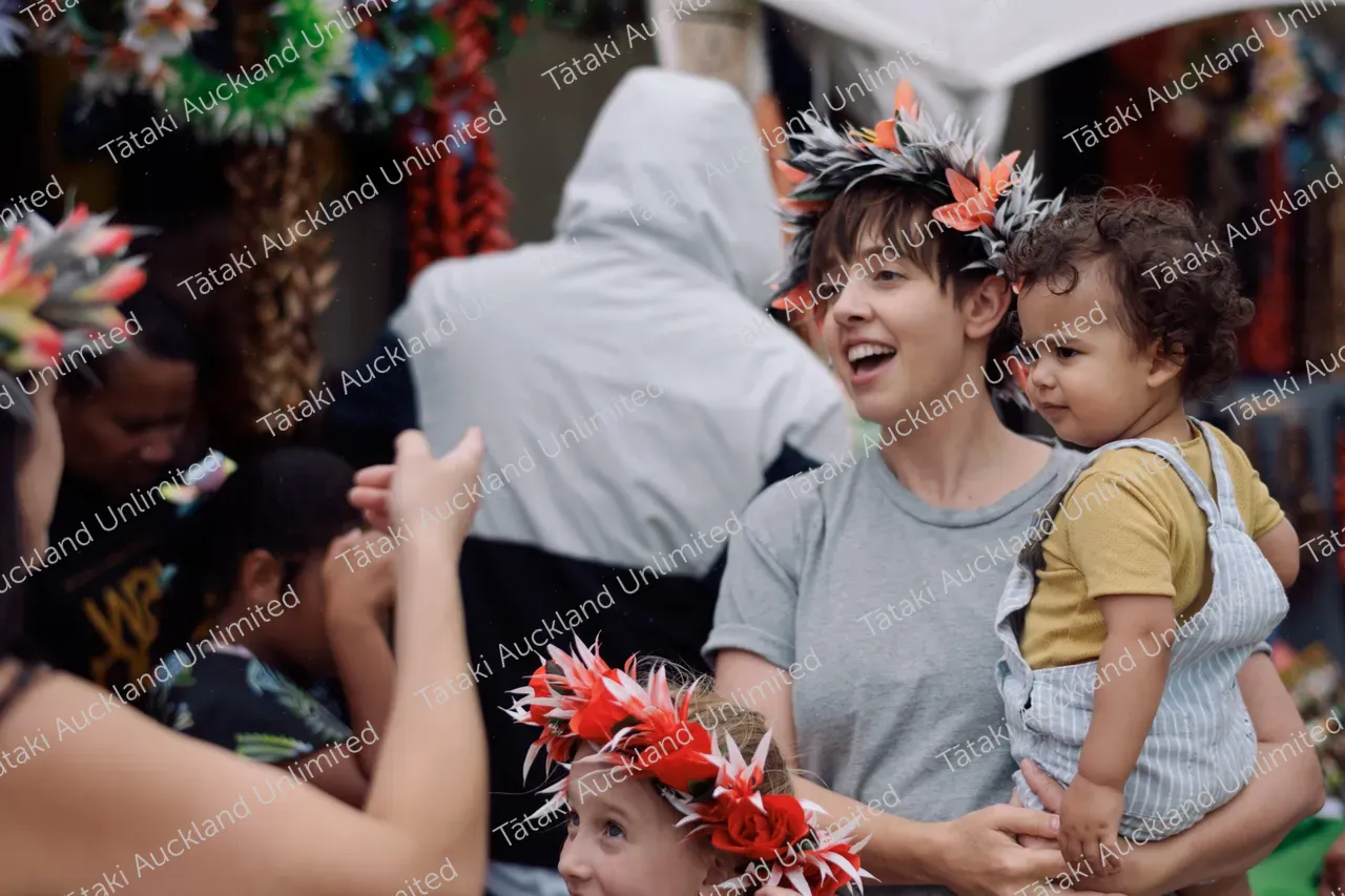 Family enjoys stalls at Pasifika Festival 6