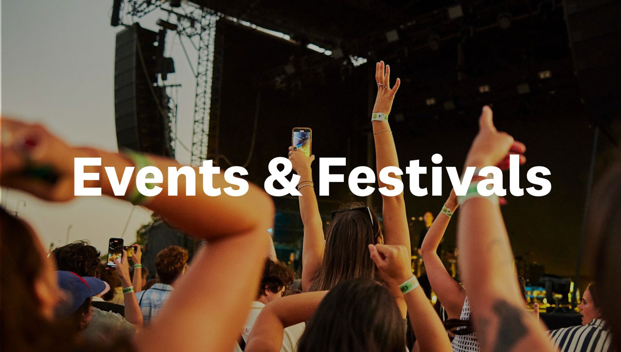 Events and Festivals Hero image