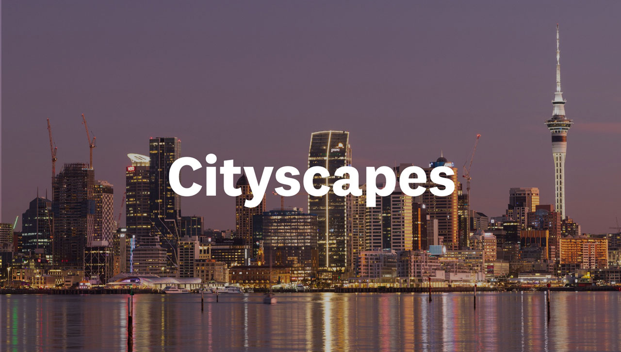 Cityscapes hero image