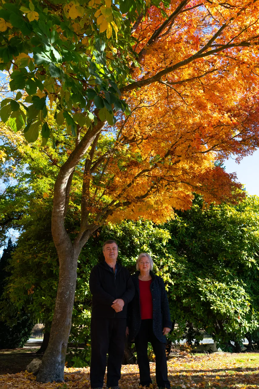Barbara Kerr and Stephen Roe