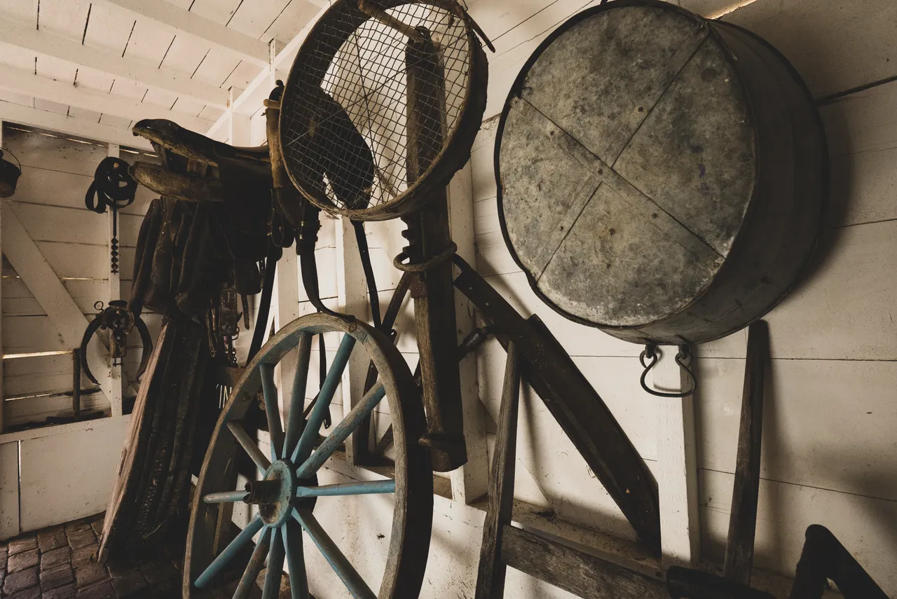 Old tools and machinery