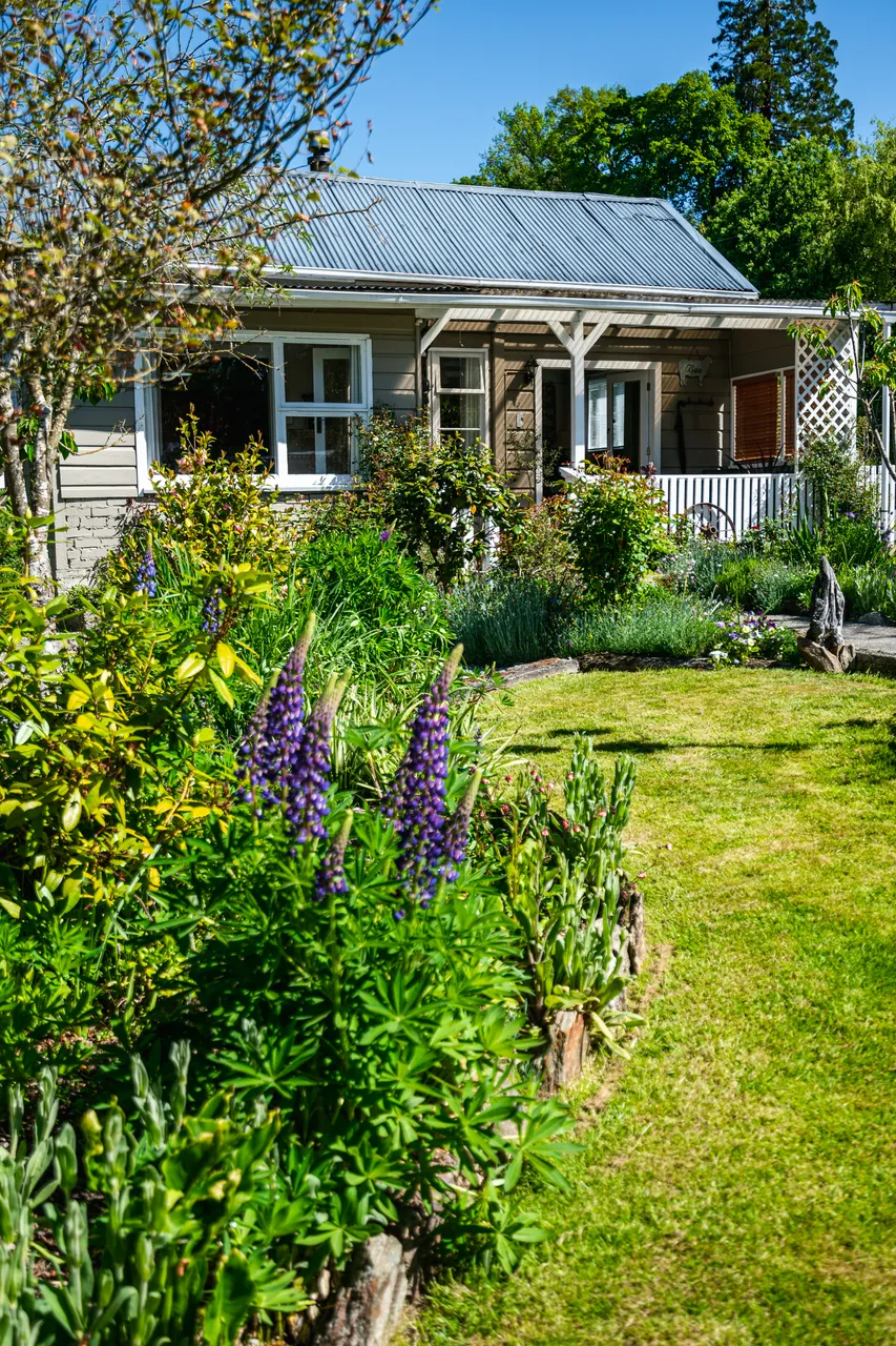 Cottage and garden