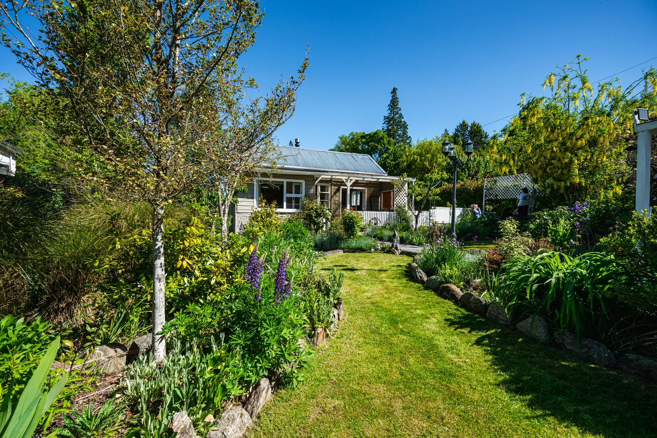 Cottage and garden