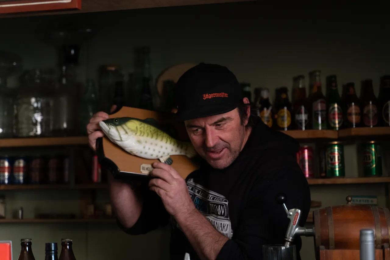 Dane Catherwood with fish