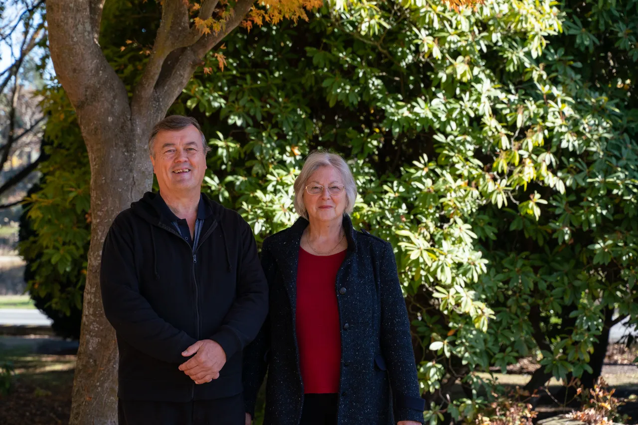 Barbara Kerr and Stephen Roe