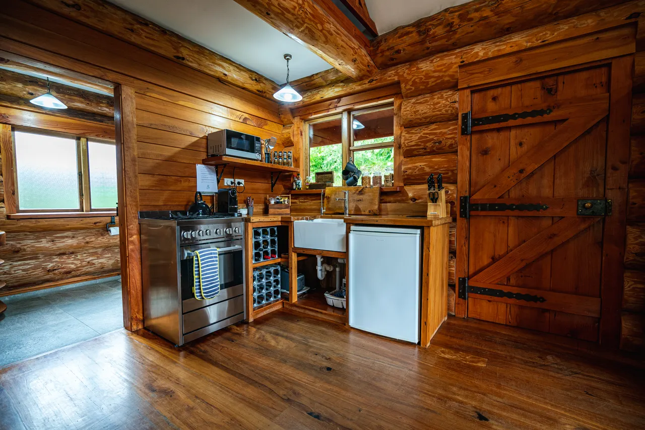 Wooden rustic kitchen