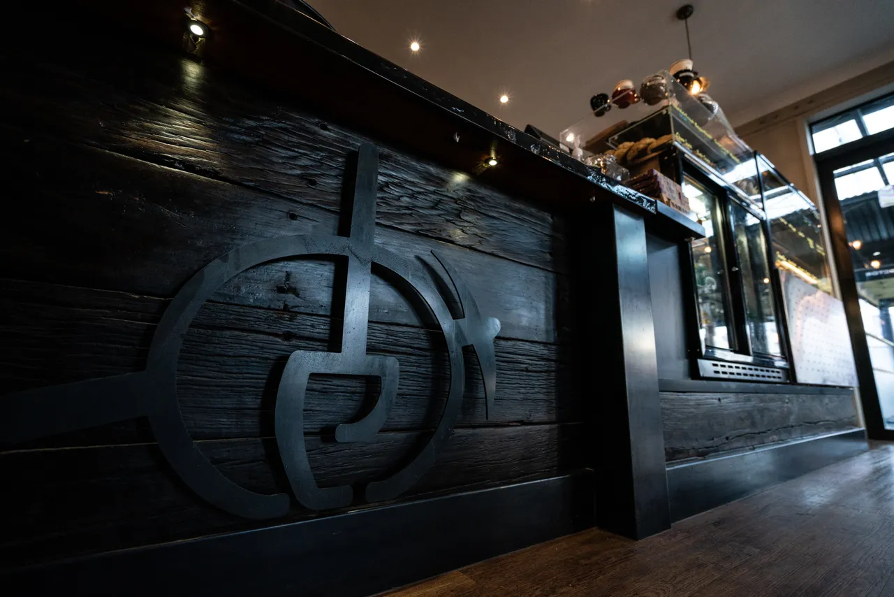 Café counter