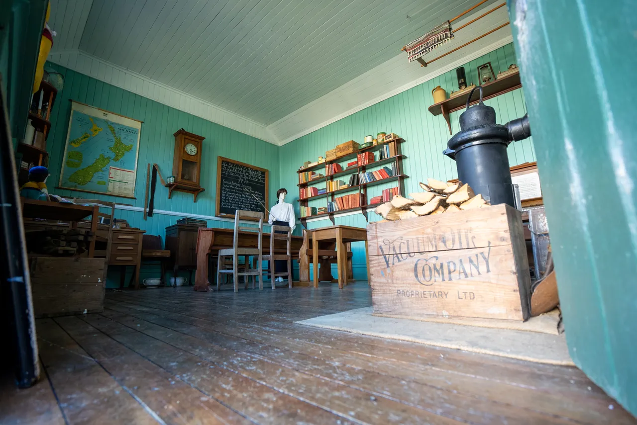 Interior of old building