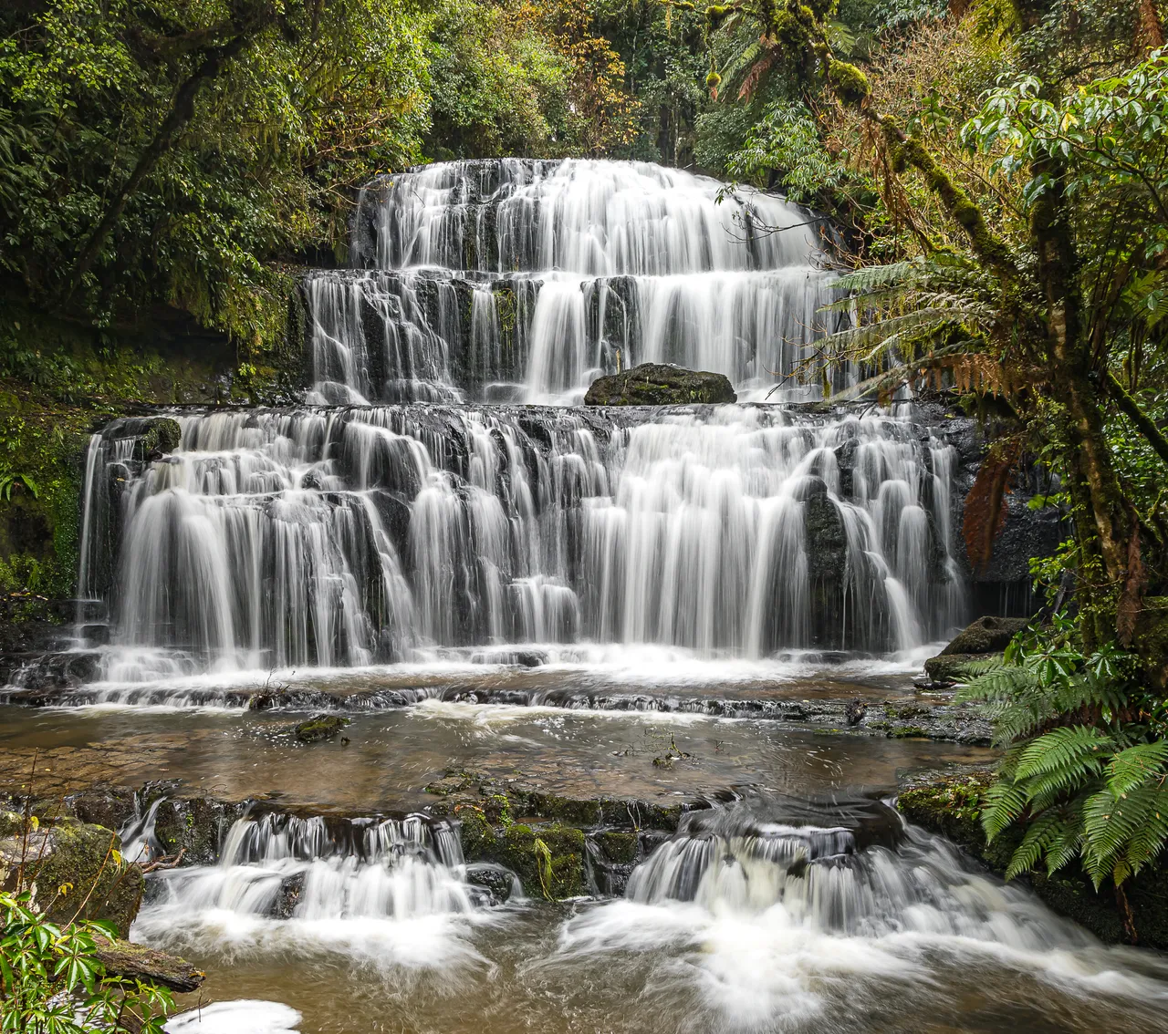 Purakaunui Falls