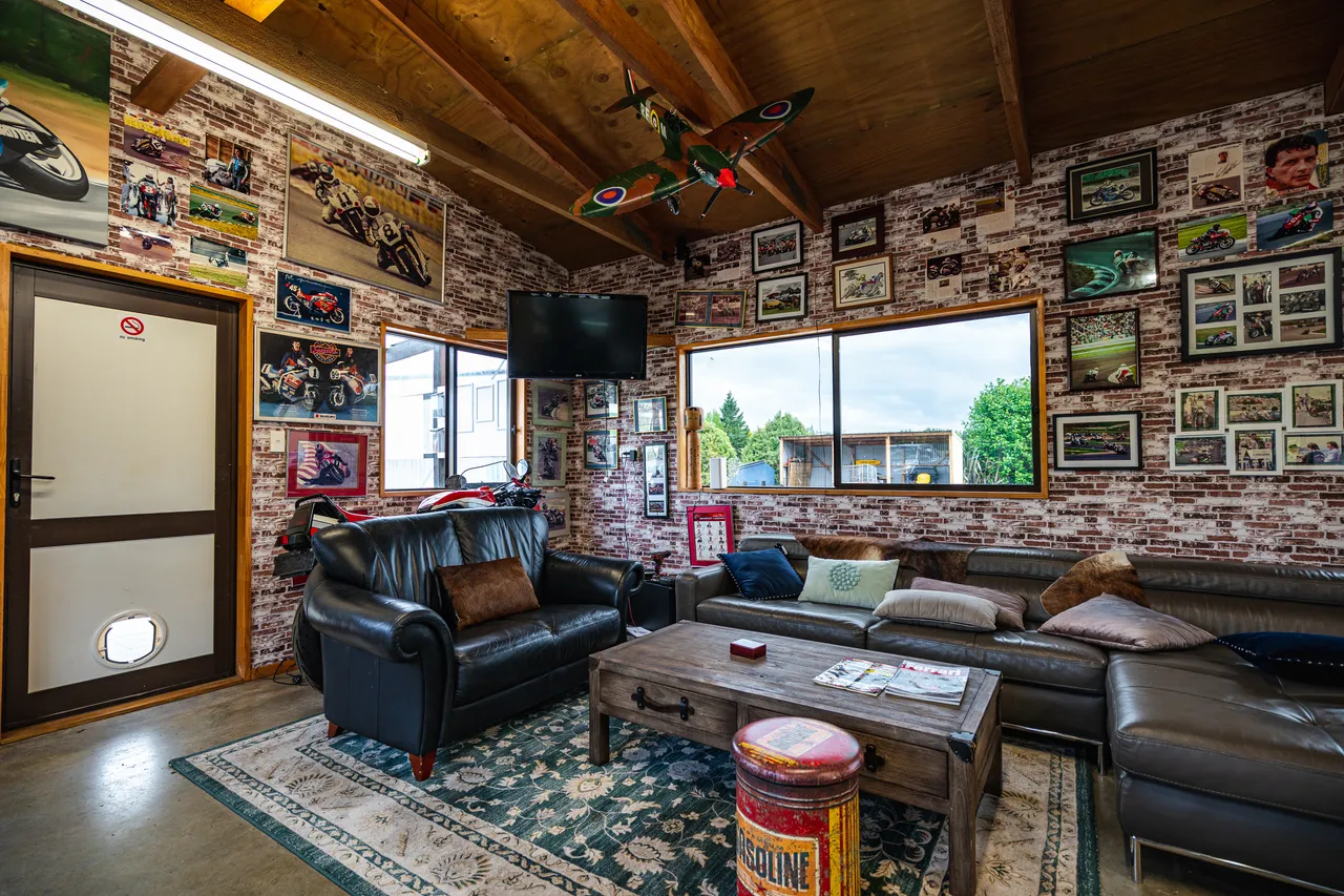 Living room with sofas