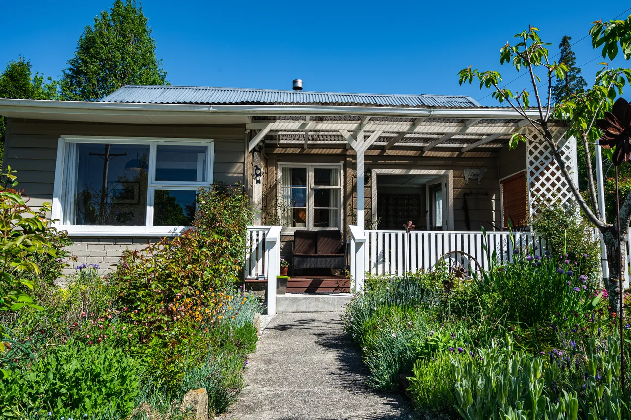 Cottage and garden