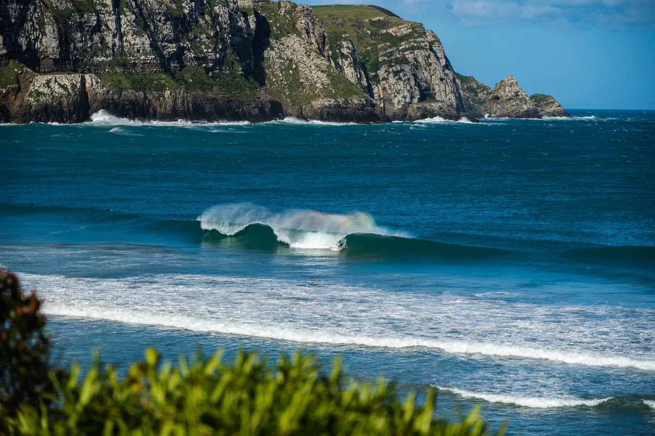 Sea and cliffs