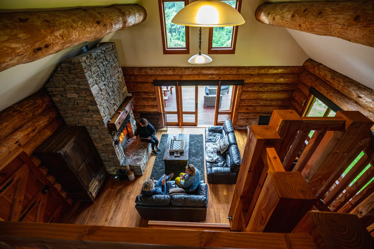 Living area with people