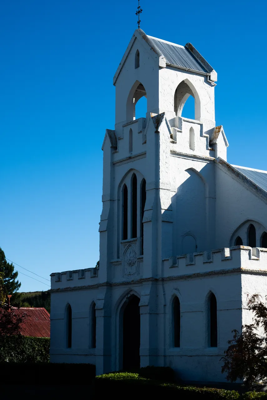 Church and blue sky