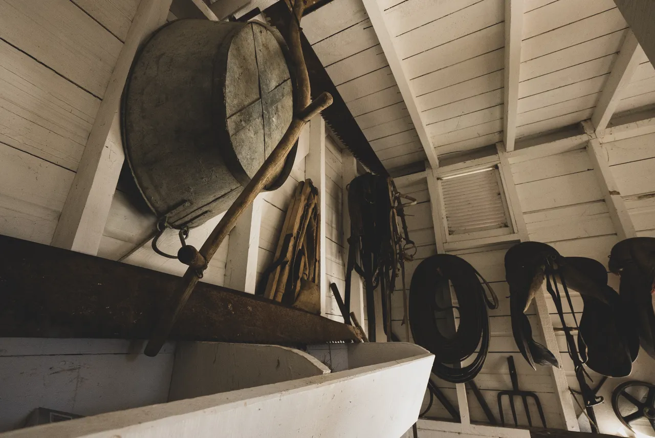 Old tools and machinery